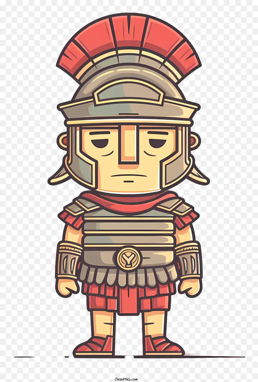 Soldado Roma Antiga，Personagem De Desenho Animado PNG