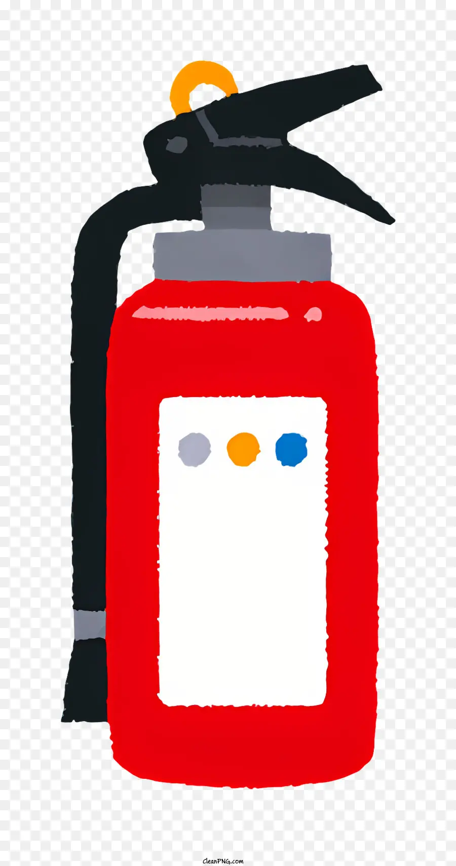 Extintor De Incêndio，Corpo Vermelho PNG