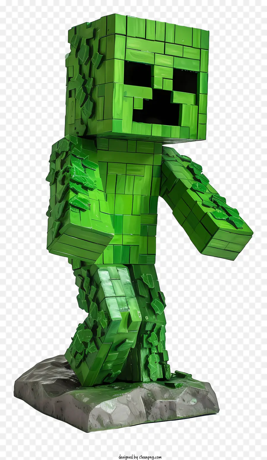 Minecraft Creeper，Pessoa Lego PNG