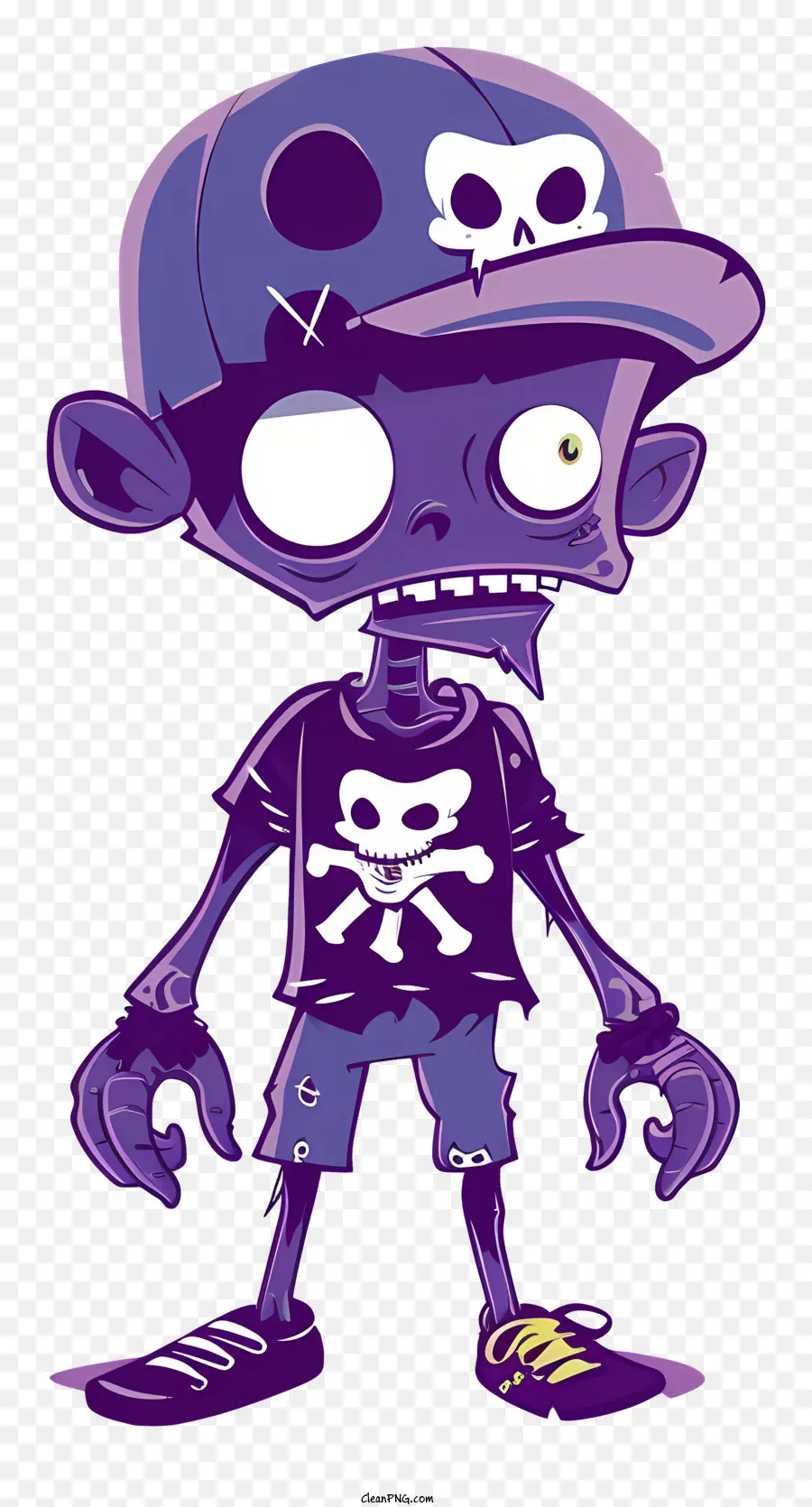 Zombie，Personagem De Desenho Animado PNG