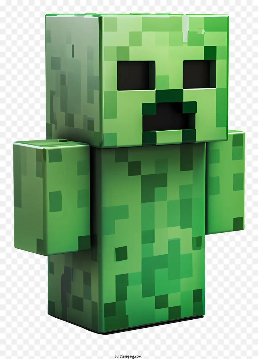 Minecraft Creeper，Minecraft PNG