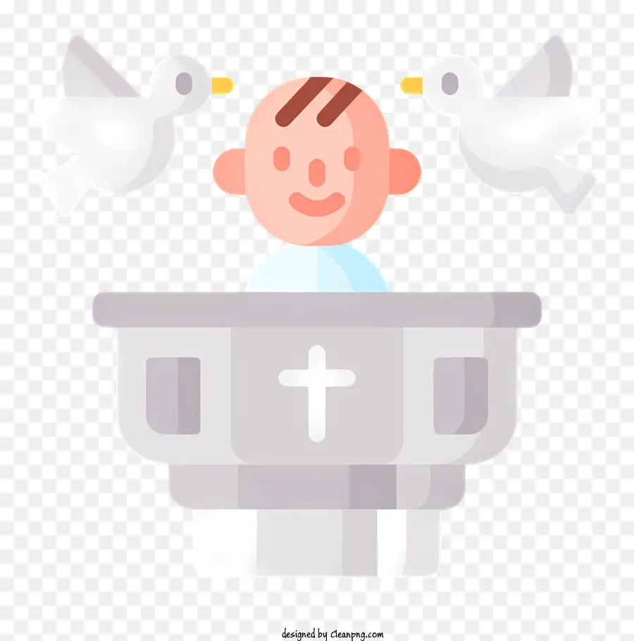 Ícone Do Batismo，O Filho Pequeno PNG