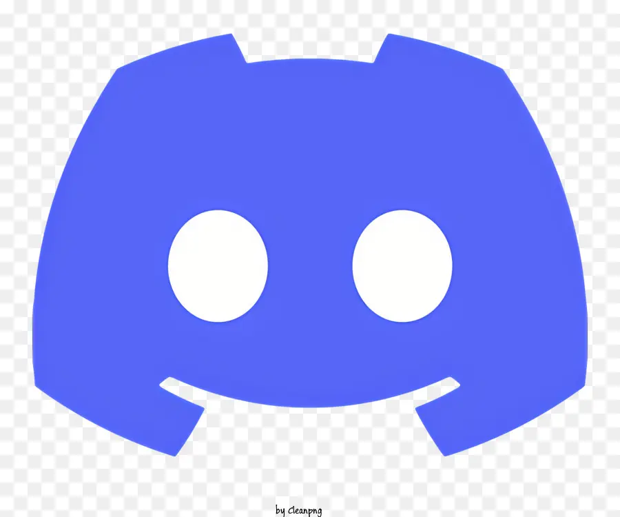 A Discórdia ícone，Face Azul PNG