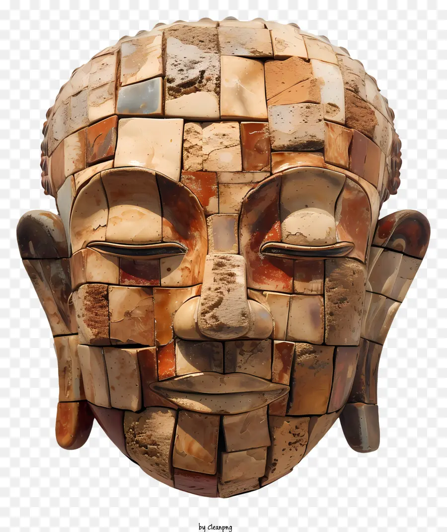 Buda，Escultura Em Pedra PNG