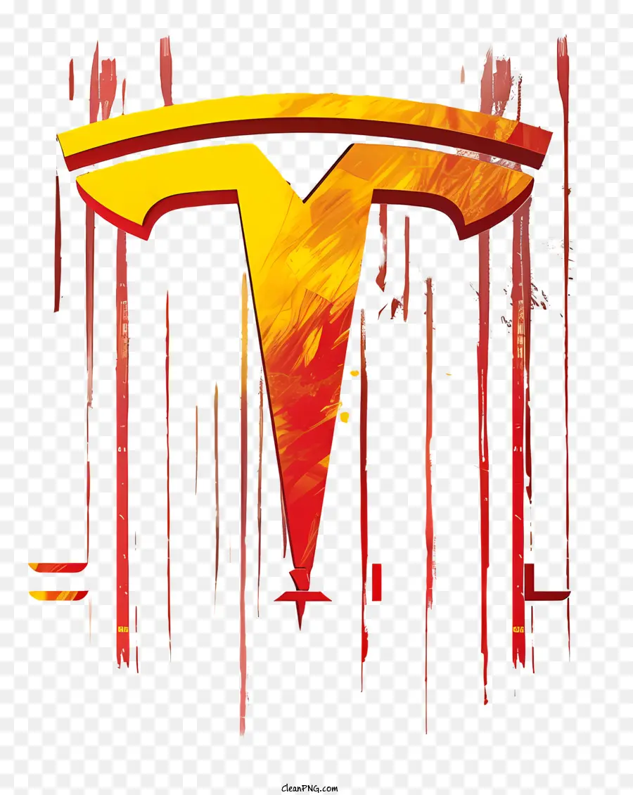 Eu Terminei Por Causa De，Logo Tesla PNG