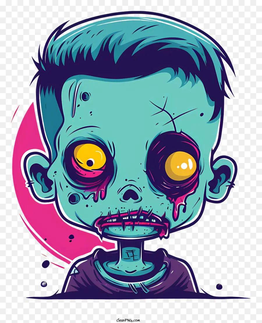 Zombie，Cartoon Menino PNG