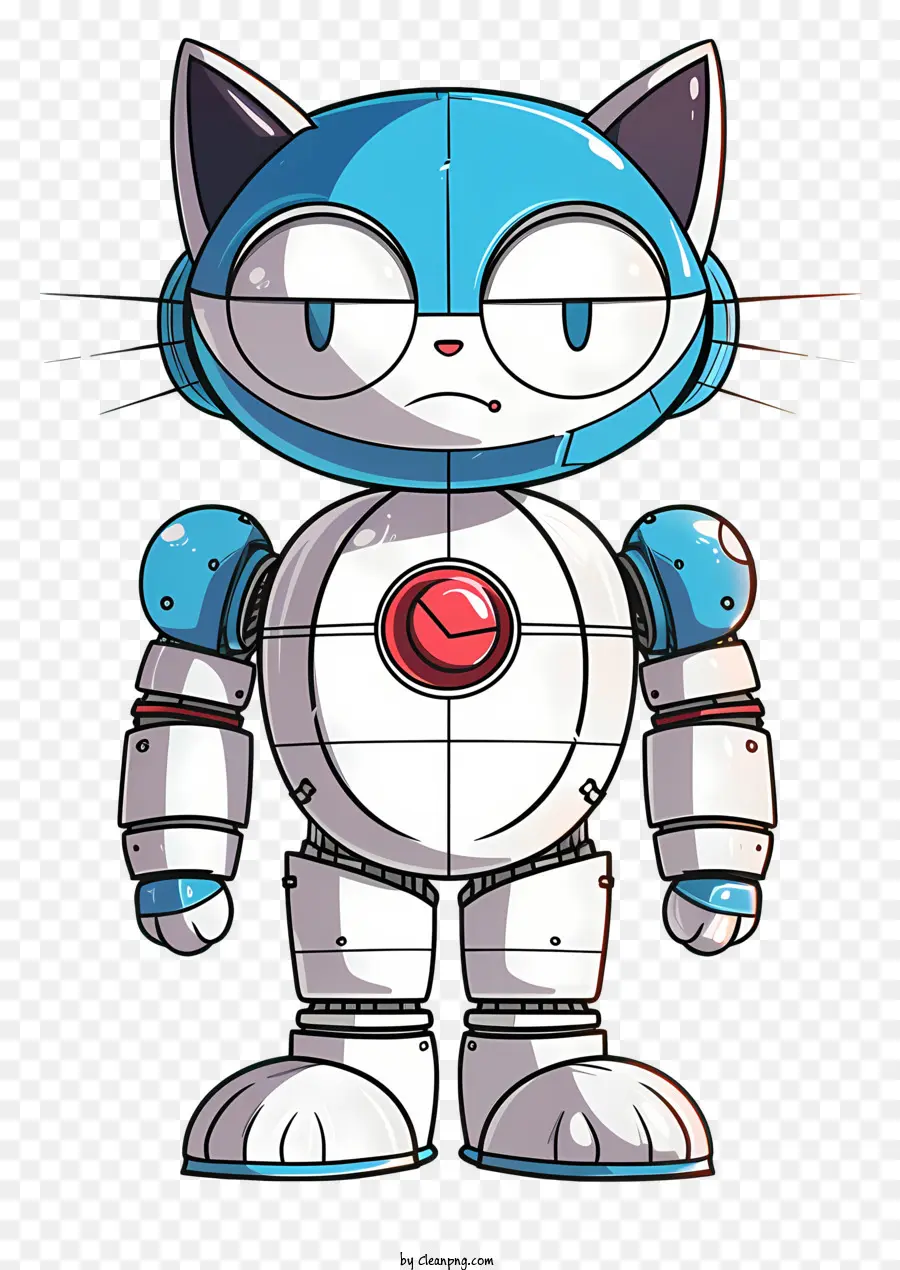 Robô De Gato，Robot Cat PNG