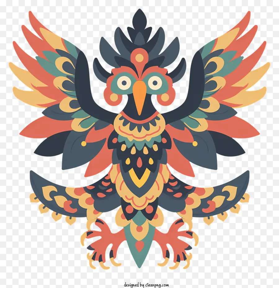 Resumo Garuda，Obra De Arte Da águia PNG