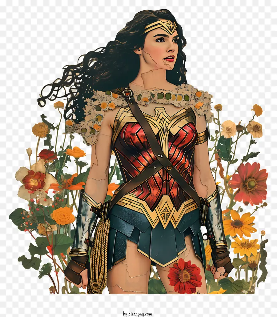 Mulher Maravilha，Super Herói PNG