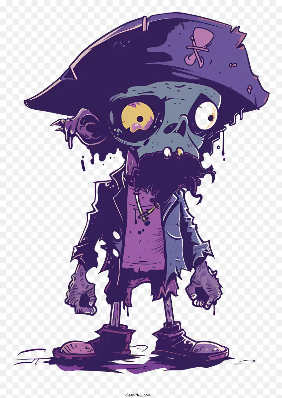 Zombie，Ilustração De Personagem PNG