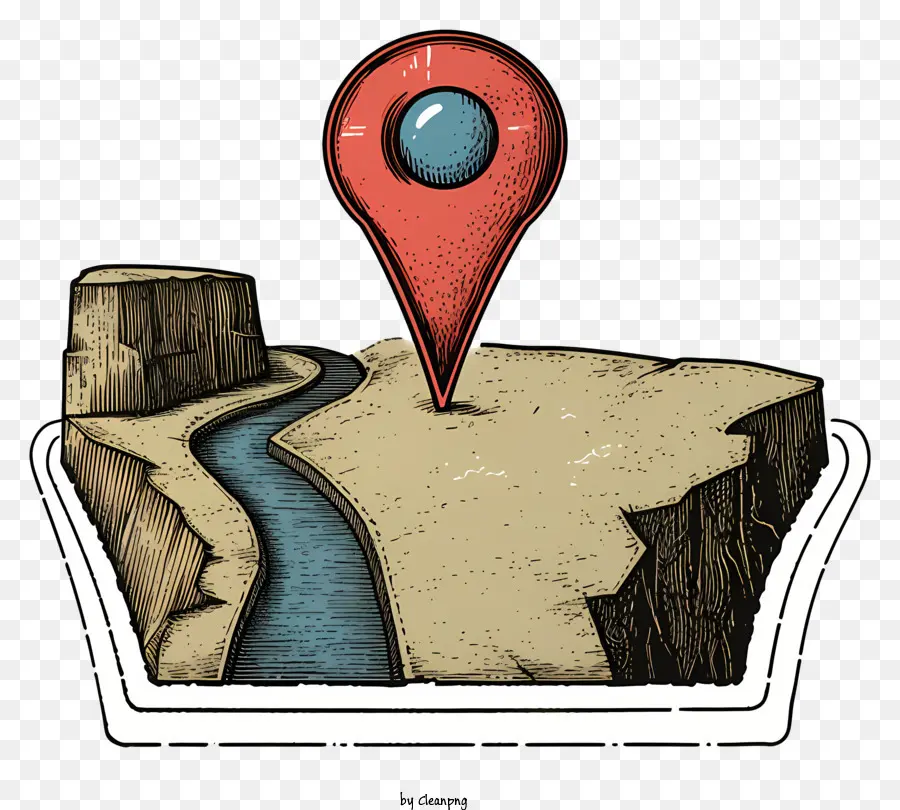 Localização Símbolo，Mapa Pin PNG