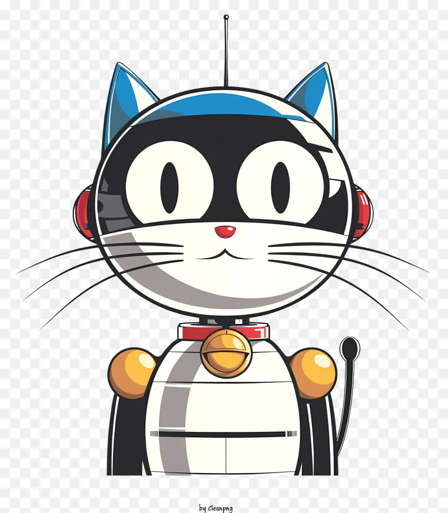 Robô De Gato，Robot Cat PNG
