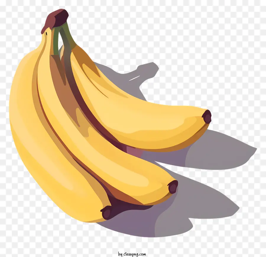 Bananas，Bananas Maduras PNG