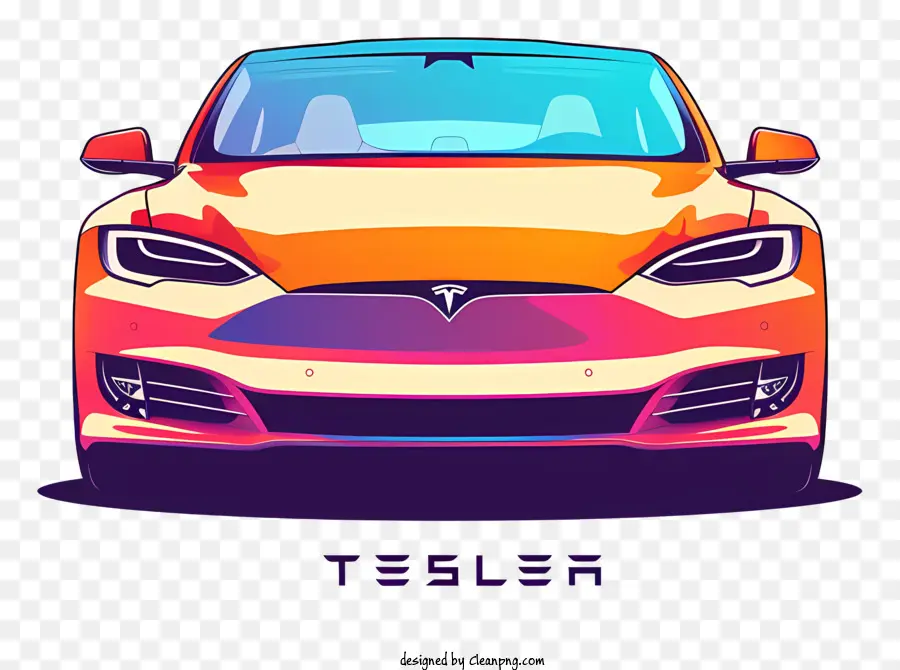 Carro De Tesla，Carro Elétrico PNG