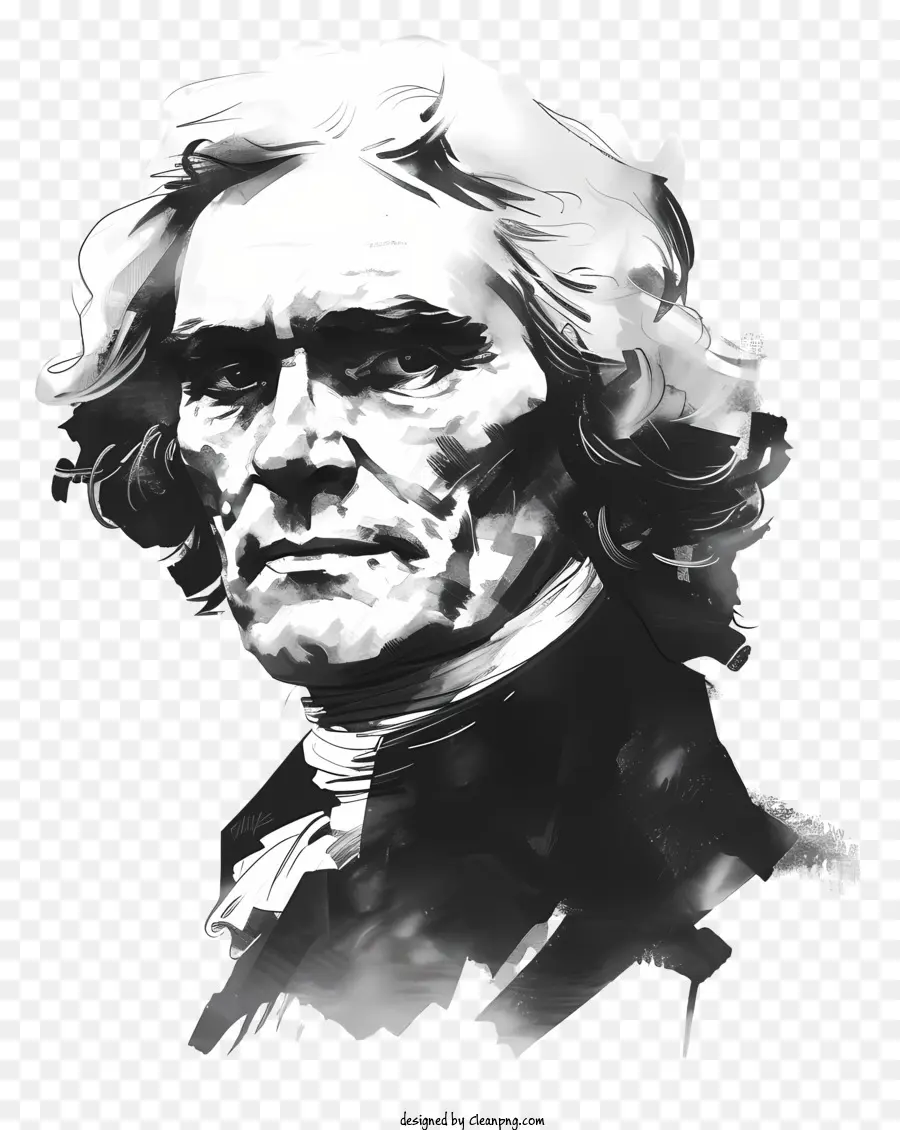 Thomas Jefferson，Pintura De Retrato PNG
