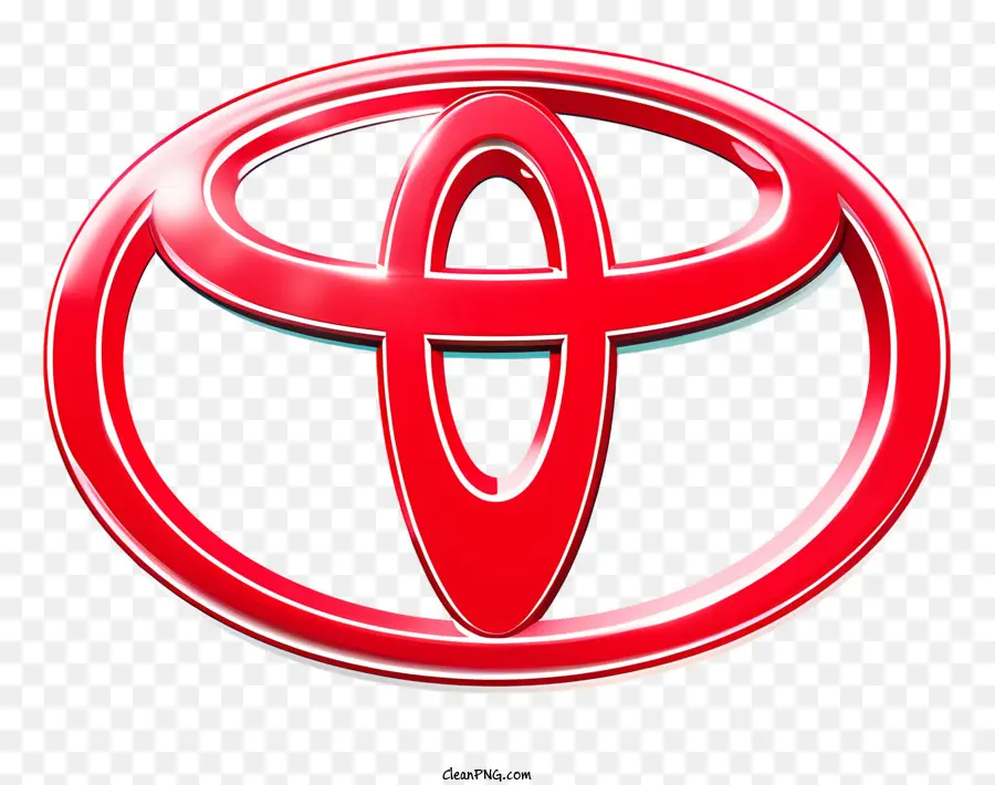 Toyota Logotipo，Logotipo Vermelho Da Toyota PNG
