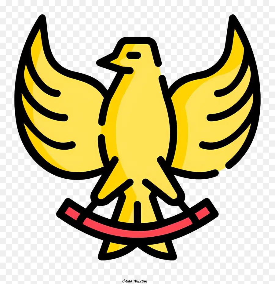 Logotipo Garuda，Brasão Indonésio PNG