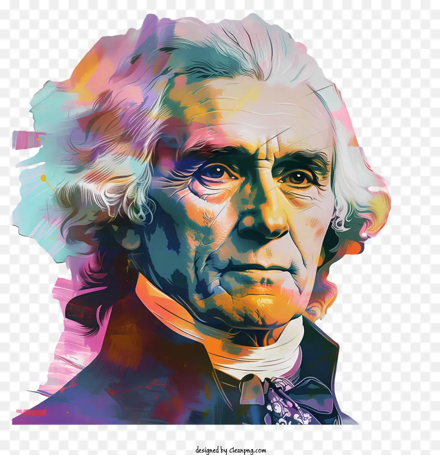 Thomas Jefferson，Digital Art PNG