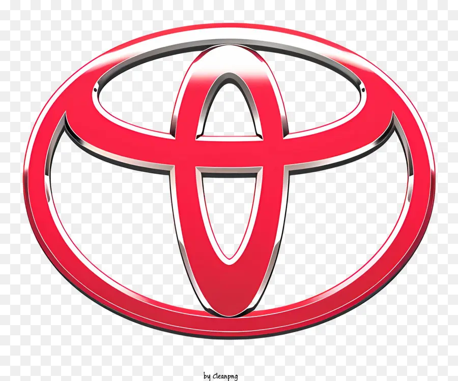 Toyota Logotipo，Logotipo Vermelho Da Toyota PNG