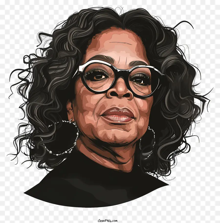 Oprah Winfrey，Mulher Negra Idosa PNG