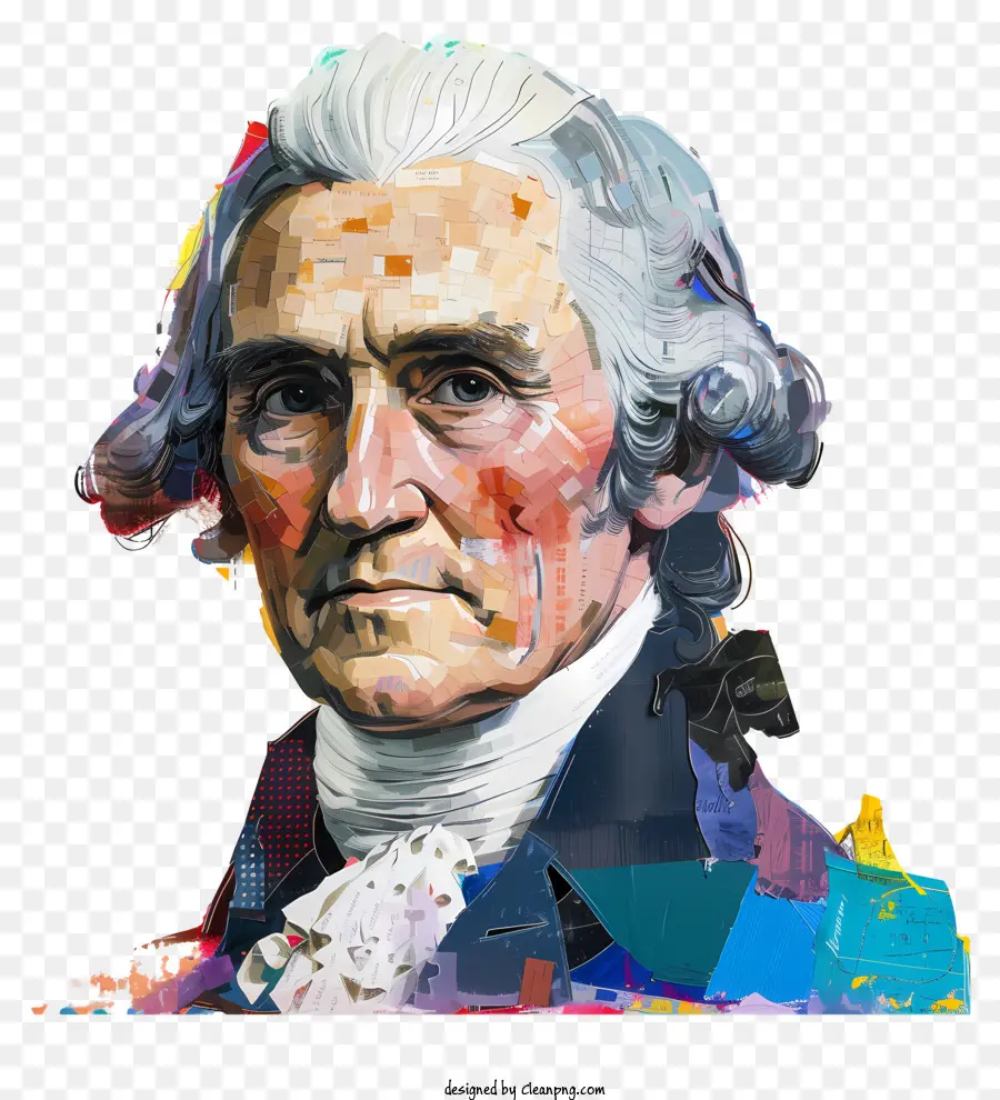Thomas Jefferson，Retrato PNG