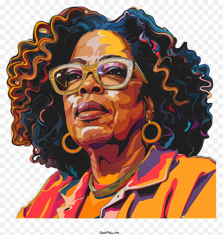Oprah Winfrey，Mulher Mais Velha PNG