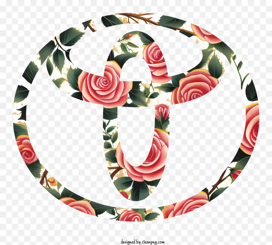 Toyota Logotipo，Rose PNG