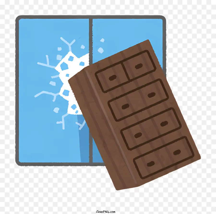 Computador De Visualização Do Ecrã，ícone Da Barra De Chocolate PNG