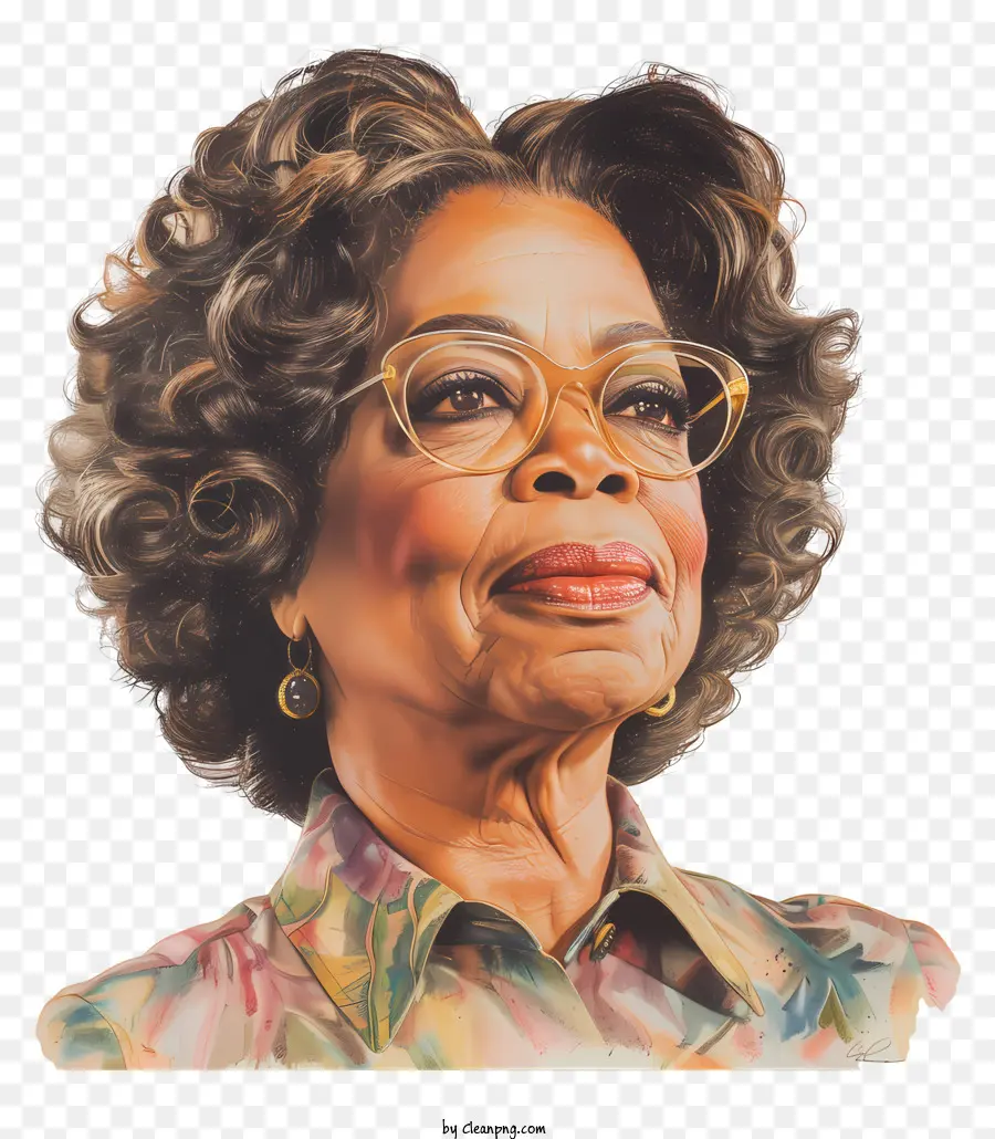 Oprah Winfrey，Mulher Com óculos PNG