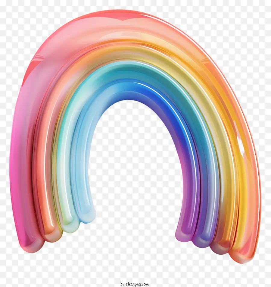 Arco íris，Balão Arco íris PNG