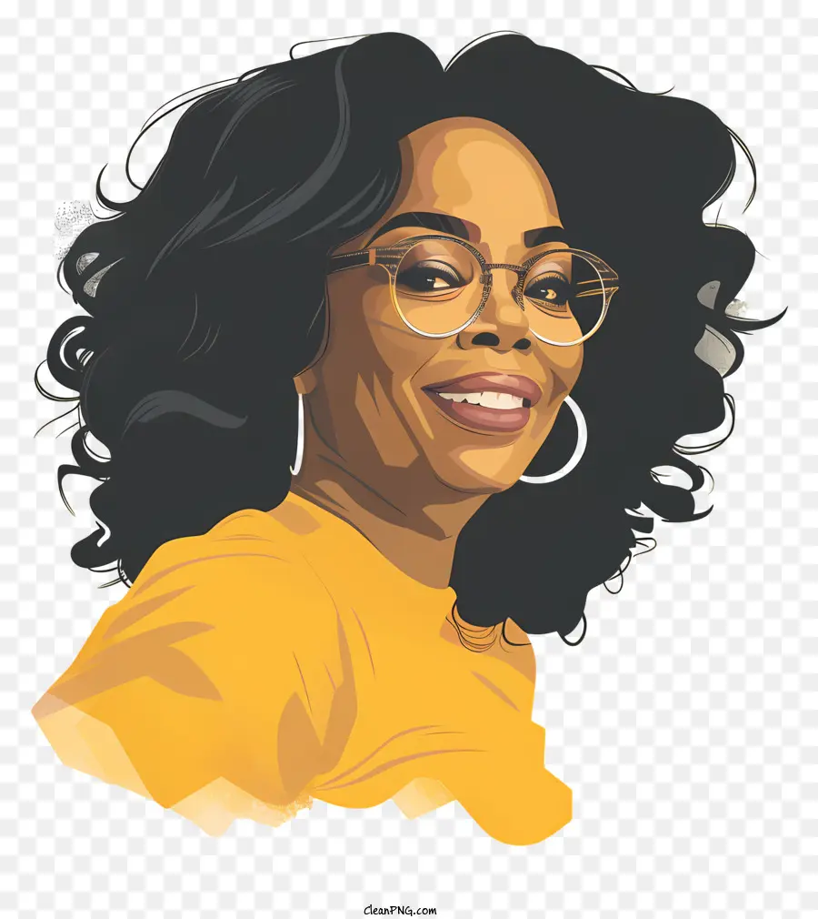 Oprah Winfrey，Cartoon PNG