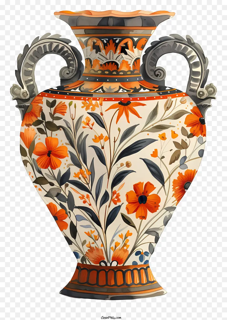 Vaso Romano，Vaso Decorativo PNG