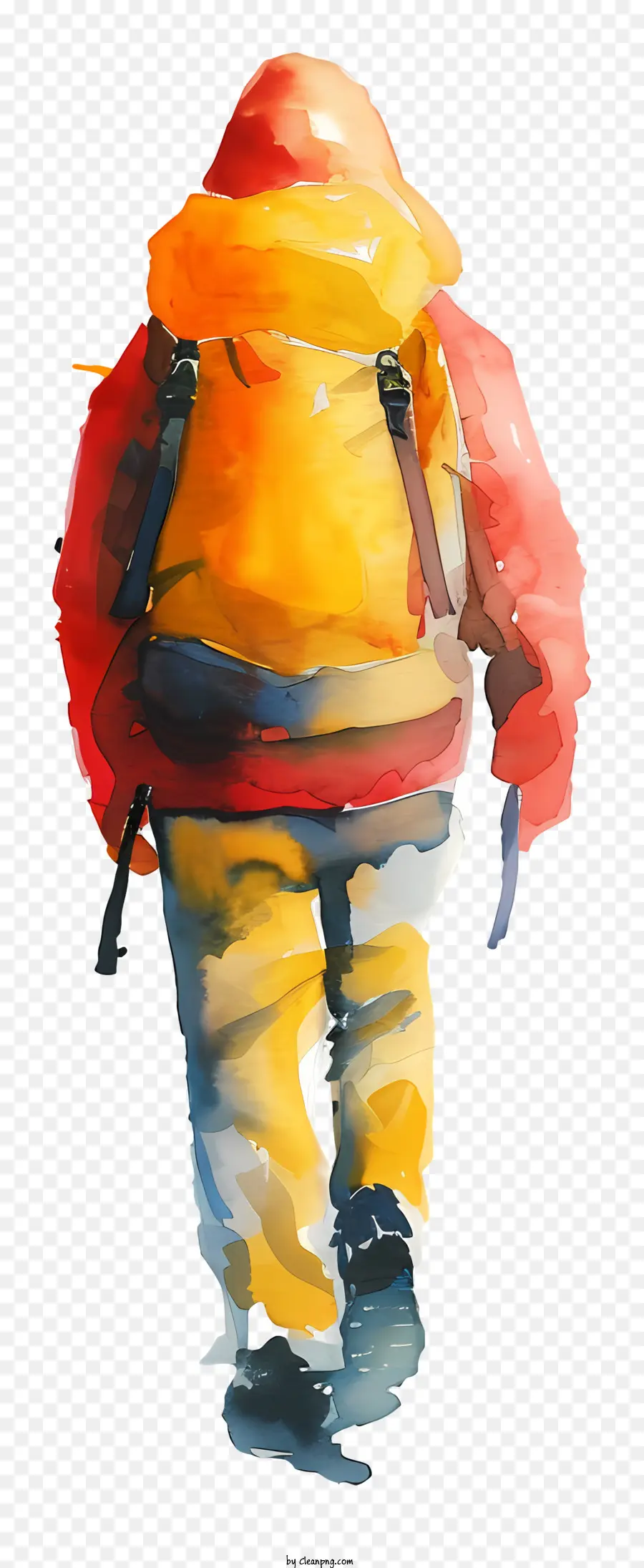 Alpinista，Pintura PNG