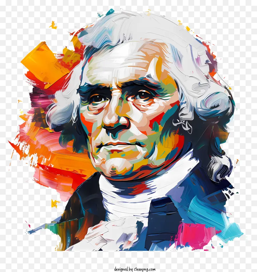 Thomas Jefferson，Estadista Americano PNG