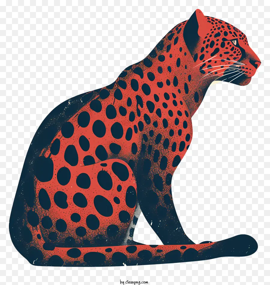 Leopard，Leopardo Vermelho PNG