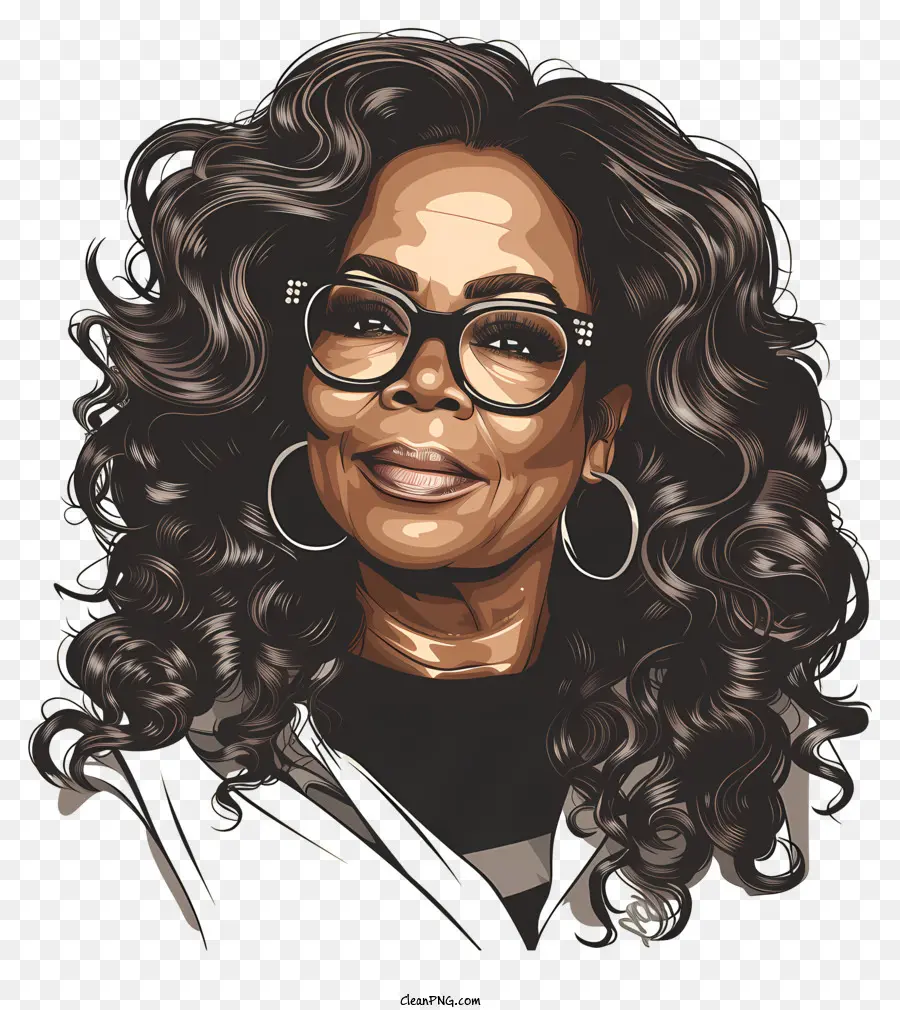 Oprah Winfrey，Atriz Famosa PNG