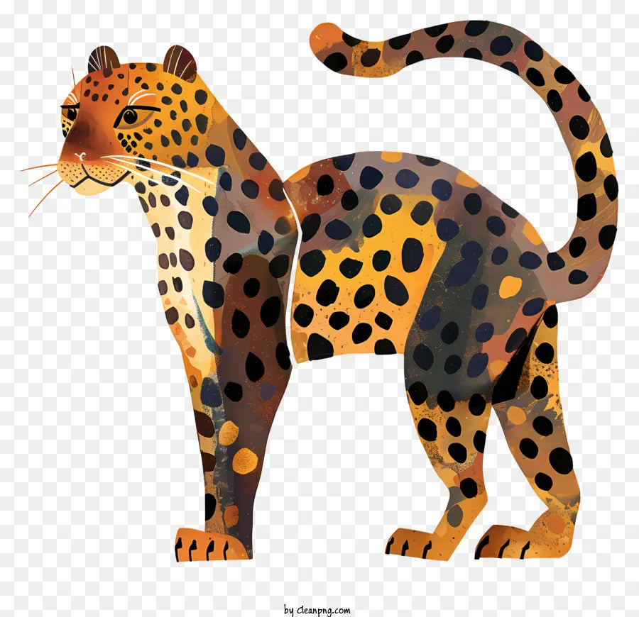 Leopardo Abstrato，Jaguar PNG