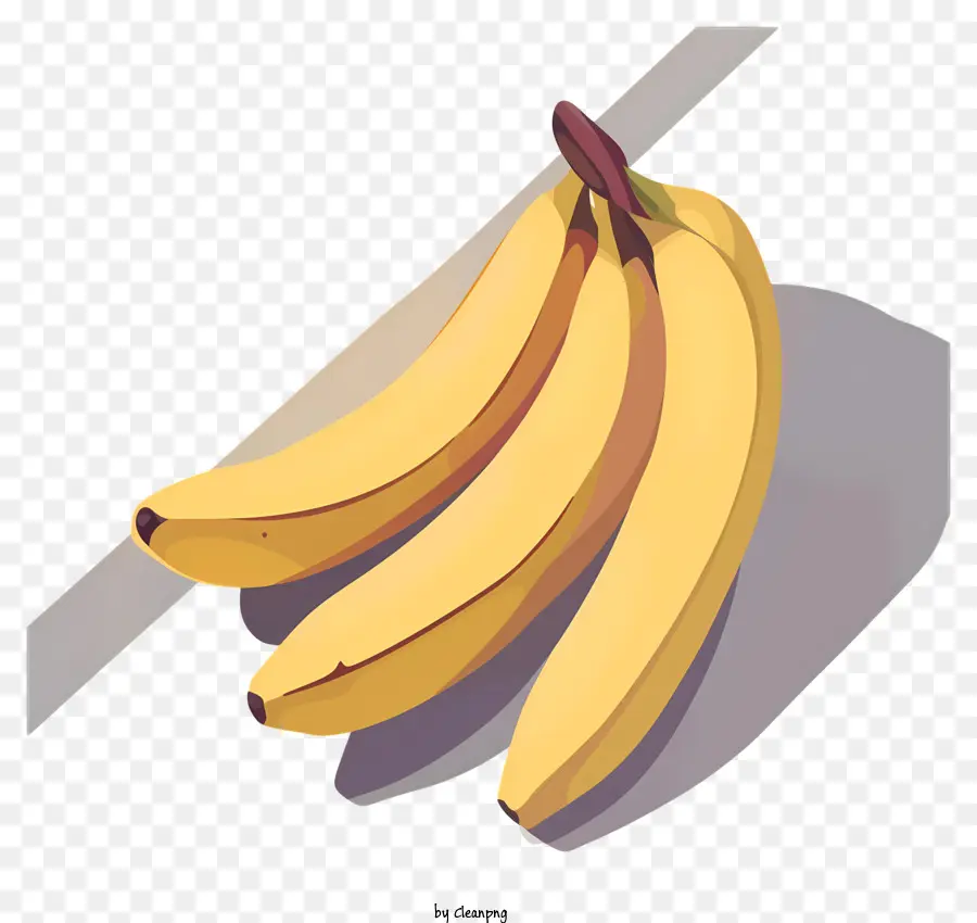 Bananas，Bananas Maduras PNG
