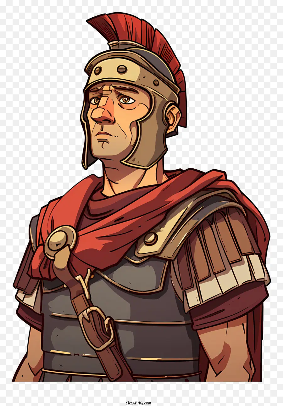 Soldado Roma Antiga，Personagem De Desenho Animado PNG