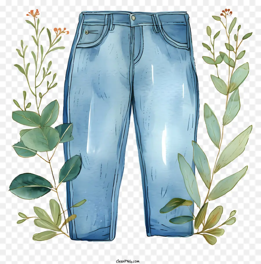 Jeans，Calça PNG