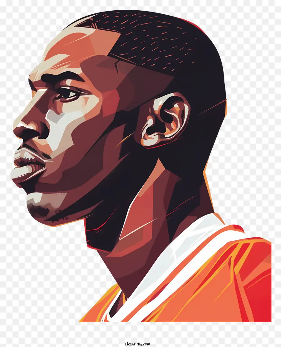 Michael Jordan，Jersey Orange PNG