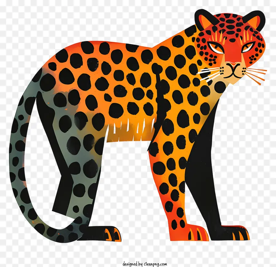 Leopardo Abstrato，Leopard PNG