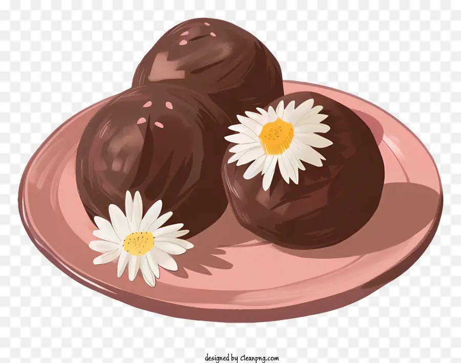 Laddu，Ovos Cobertos De Chocolate PNG