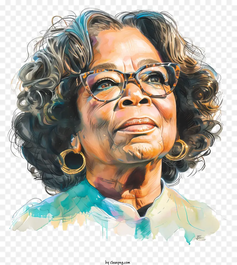 Oprah Winfrey，Mulher Negra Mais Velha PNG