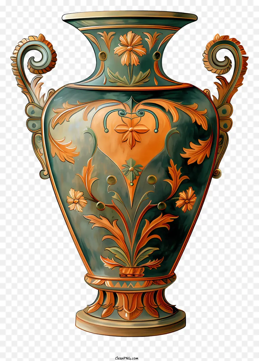 Vaso Romano，Vaso Decorativo PNG