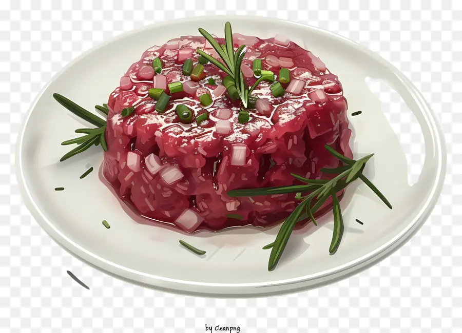 Steak Tartare，A Carne Crua PNG