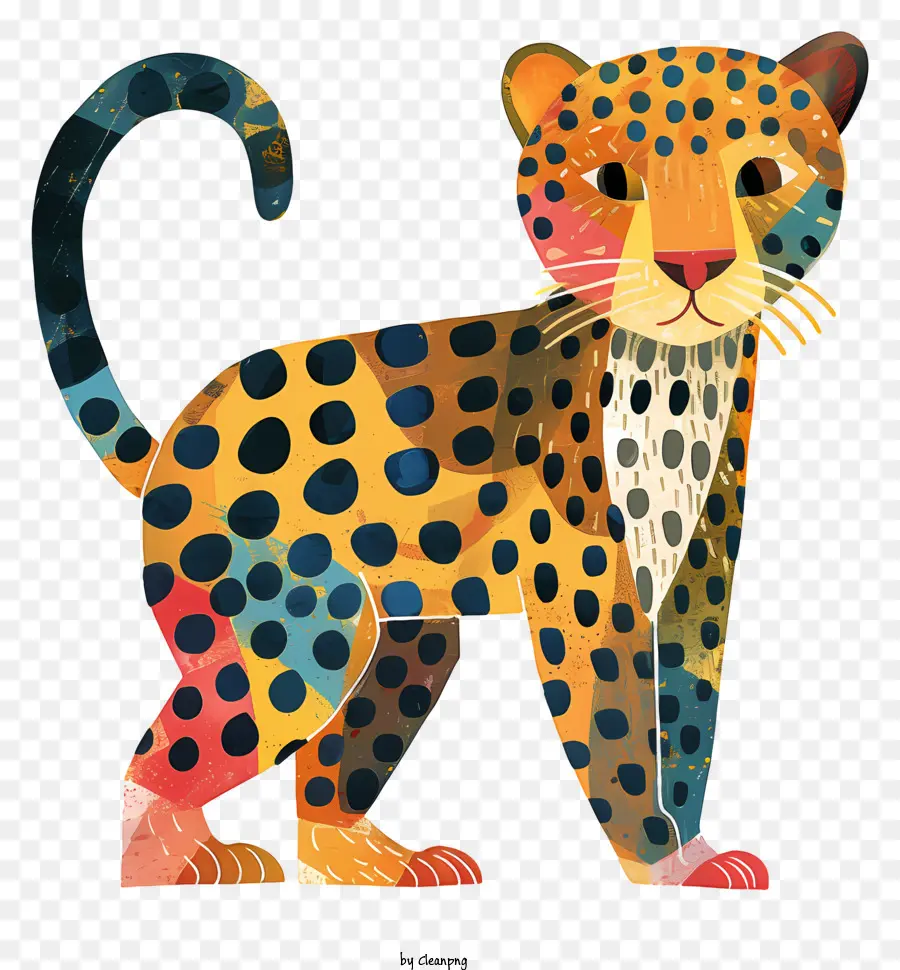 Leopardo Abstrato，Jaguar PNG