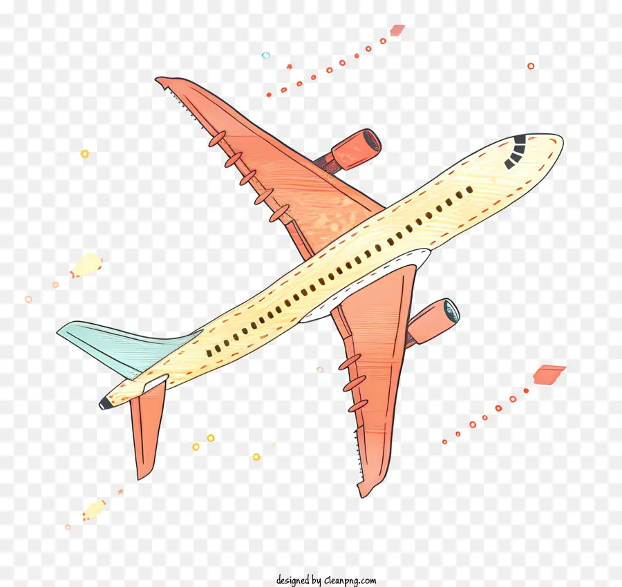 Cartoon Avião，Avião A Jato PNG