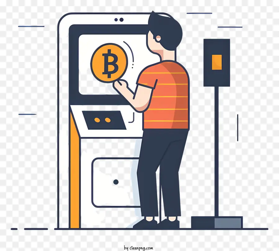 Bitcoin，Uma Máquina De Dinheiro PNG