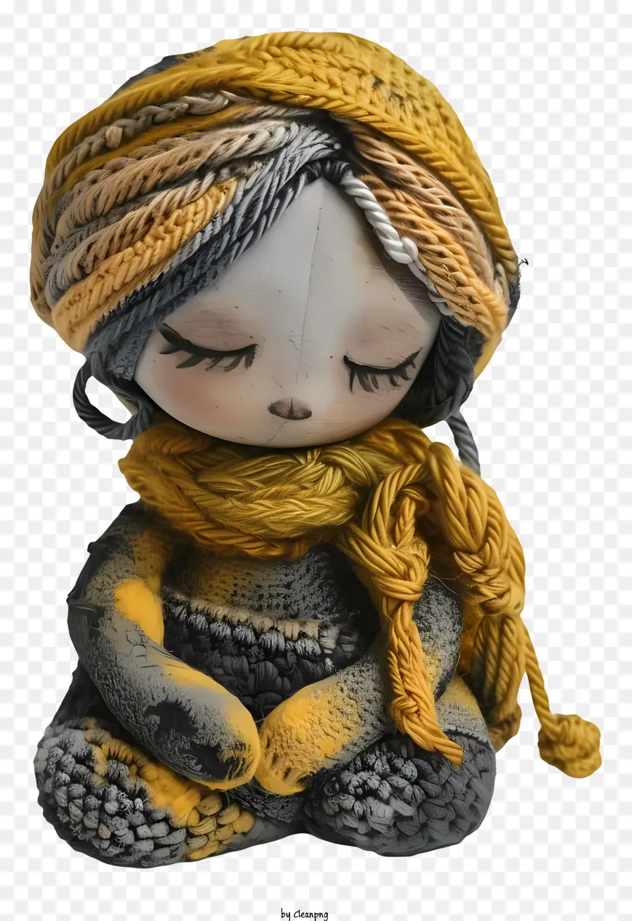 Amigurumi Dol，Boneca De Malha PNG